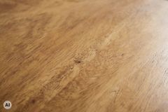 Design Beistelltisch CASTLE 45cm braun honey finish massives Mangoholz handmade