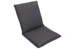 Outdoor Kissen ROG 46x97cm anthrazit Sitzkissen Polster-Auflage für Niedriglehner