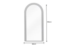 Design Wandspiegel ART DECO 160cm schwarz