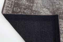 Orientalischer Baumwoll-Teppich PURE UNIQUE 240x160cm hellgrau geometrische Muster