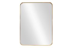 Moderner Wandspiegel AMSTERDAM 100cm gold Aluminium