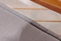 Outdoor Kissen ROG 45x110cm taupe Sitzkissen Polster-Auflage für 2-Sitzer Bank