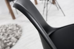 Retro Stuhl SCANDINAVIA MEISTERSTÜCK schwarz