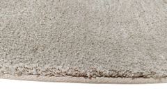 Design Teppich ORGANIC 180x120cm taupe Hochflor Indoor-Teppich organische Form