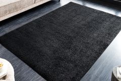Design Teppich CLOUD 9 230x160cm schwarz Hochflor Indoor-Teppich