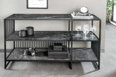 Modernes Bücherregal ARCHITECTURE 120cm graphit