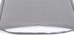 Outdoor Kissen ROG 46x48cm taupe Sitzkissen Polster-Auflage für Gartenstuhl