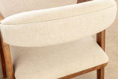 Design Stuhl MAMMUT beige natur massives Akazienholz honey finish
