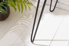 Massivholz Schreibtisch ORGANIC LIVING 120cm braun Sheesham stone finish mit Stauraum