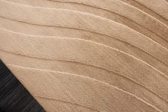 3D strukturierter Kurzflor Teppich WAVE 230x160cm beige Hoch-Tief-Effekt