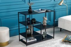 Industrial Regal DURA STEEL 90cm schwarz Metall Konsole
