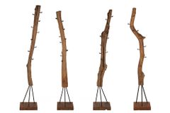 Massive Garderobe HEMINGWAY 200cm Teakholz Kleiderständer