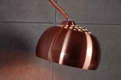 Ausziehbare Bogenlampe LOUNGE DEAL 170-210cm kupfer Stehlampe