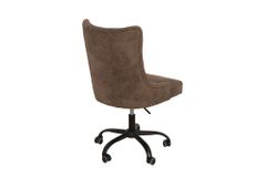 Höhenverstellbarer Bürostuhl VICTORIAN vintage taupe mit Armlehne
