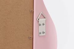 Design Wandspiegel CURVY 160cm rosa