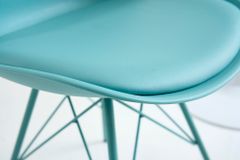 Retro Stuhl SCANDINAVIA MEISTERSTÜCK türkis