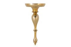 Barock Wandkonsole SCALA 80cm gold Metall Wandregal handmade Wanddekoration