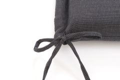 Outdoor Kissen ROG 45x150cm anthrazit Sitzkissen Polster-Auflage für 3-Sitzer Bank