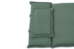 Outdoor Kissen ROG 58x196cm grün Polster-Auflage für Gartenliege