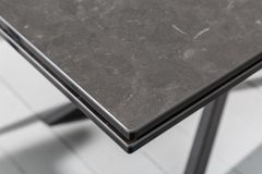 Ausziehbarer Esstisch EUPHORIA 180-220-260cm Graphit Keramik made in Italy