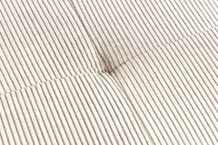 Design Sitzbank BOUTIQUE 100cm beige Cord schwarze Metallbeine Polsterbank