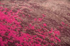 Design Bodenkissen XL MODERN ART 70cm rot pink abstraktes Muster Sitzpouf
