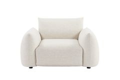 In- und Outdoor Gartensessel SEAHAWK creme Aluminium Olefin 1-Sitzer Sofa wetterfest