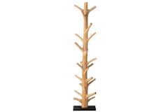 Massiver Garderobenständer TREE NATURE 170cm natur Holz Kleiderständer