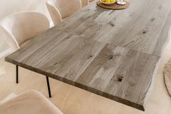 2er Set Ansteckplatten WILD OAK 50cm smoke finish Wildeiche Verlängerung Baumkante