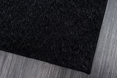 Design Teppich CLOUD 9 230x160cm schwarz Hochflor Indoor-Teppich