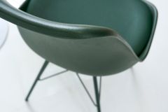 Retro Stuhl SCANDINAVIA MEISTERSTÜCK dunkelgrün