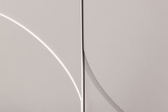 Design Sideboard SAVOY 180cm kaschmir weiß Marmor Keramik mit Stauraum und 3D-Front