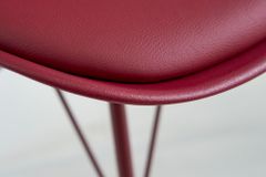 Retro Stuhl SCANDINAVIA MEISTERSTÜCK rot