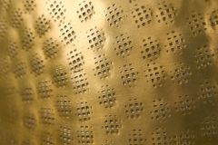 Elegantes Vasen 2er Set ORIENTAL 44cm gold im Grid Hammerschlag Design