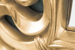 Eleganter Wandspiegel VENICE 75x75cm gold antik Barockstil