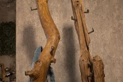 Massive Garderobe HEMINGWAY 200cm Teakholz Kleiderständer