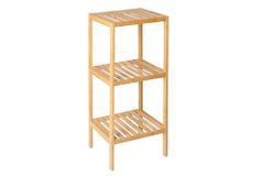 Design Regal LAGOON SPA 80cm Bambusholz zwei Fächer Badregal