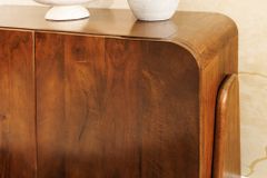 Massives Sideboard BRASIL 175cm braun Mangoholz sechs Fächer