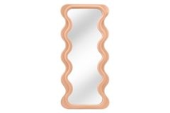 Design Wandspiegel CURVY 160cm apricot Pastell Spiegel