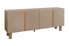 Sideboard COSMO 180cm greige Eiche Soft Close Stauraum