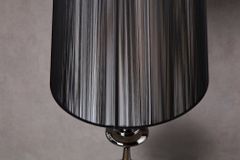 Edle Design Stehlampe LUCIE 160cm schwarz Barock Stil Stehleuchte