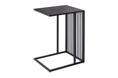 Moderner Beistelltisch ARCHITECTURE 65cm graphit Metall Laptoptisch