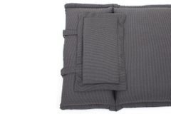 Outdoor Kissen ROG 46x119cm anthrazit Sitzkissen Polster-Auflage für Hochlehner
