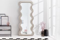 Design Wandspiegel CURVY 160cm greige