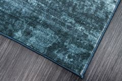 Moderner Teppich SOFT TOUCH 230x160cm blau Kurzflor Indoor-Teppich