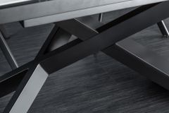 Ausziehbarer Esstisch EUPHORIA 180-220-260cm Marmor weiß Keramik made in Italy