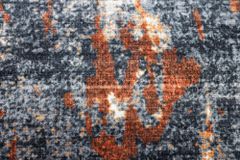 Design Teppich MODERN ART 230x160cm grau kupfer Kurzflor Indoor-Teppich
