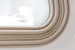 Design Wandspiegel ALICE II 100cm pastell greige