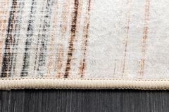 Moderner Teppich EARTH 230x160cm beige grau multicolor Flachgewebe Indoor-Teppich