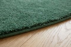 Design Teppich ORGANIC 180x120cm grün Hochflor Indoor-Teppich organische Form